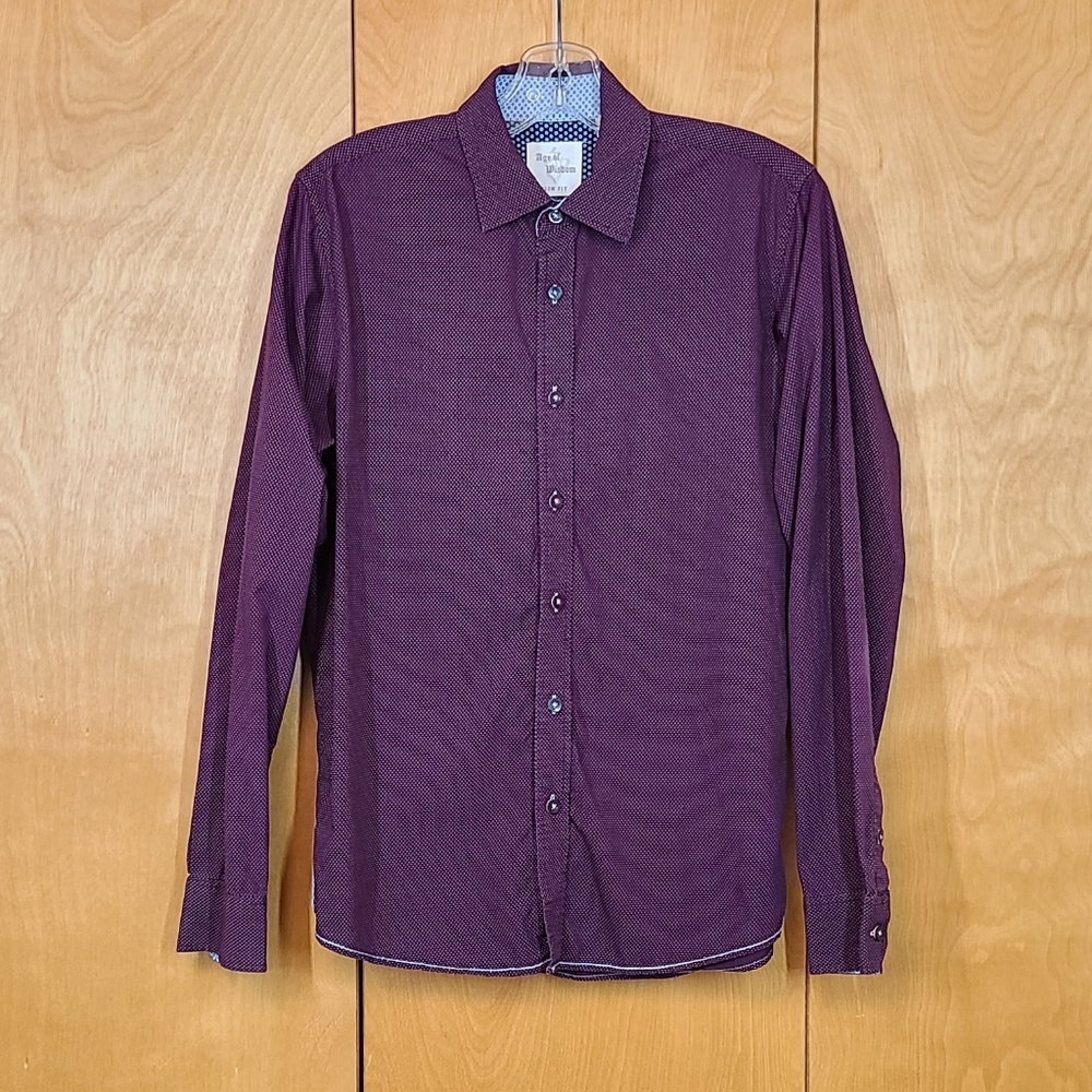 Age of wisdom shirt slim fit